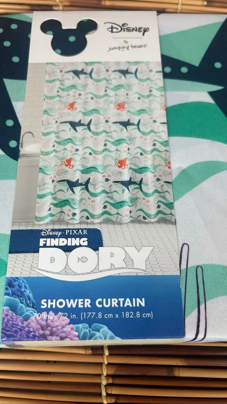 Disney Finding Dory Shower Curtain NWT